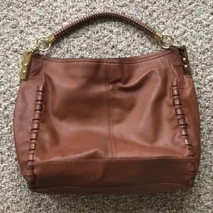 Vince Camuto Brown Leather Handbag Purse